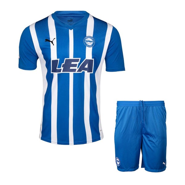 Trikot Deportivo Alavés Heim Kinder 2023-2024